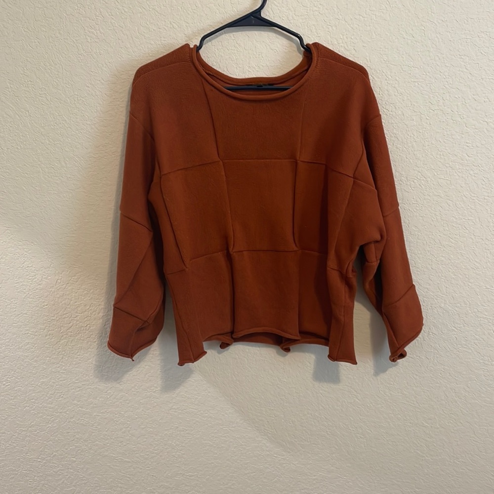 Roolee Copper Boxy Sweater